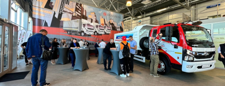 Первые 700 километров среднетоннажные грузовики Dongfeng прошли успешно.
