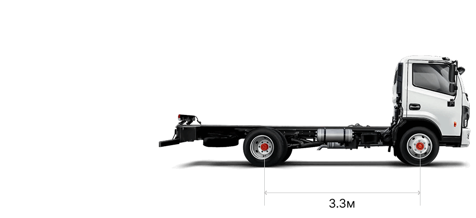 Шасси Dongfeng C120T