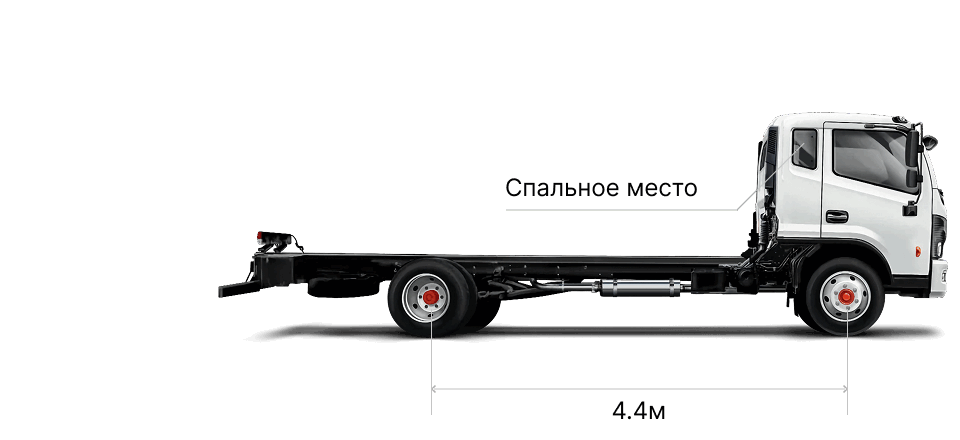 Шасси Dongfeng C120M