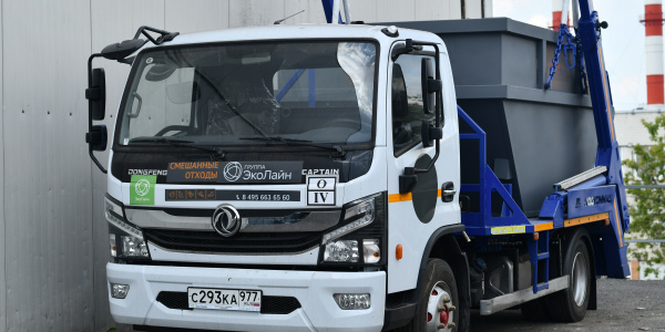 Новые бункеровозы на базе шасси DONGFENG начали работу в Москве!