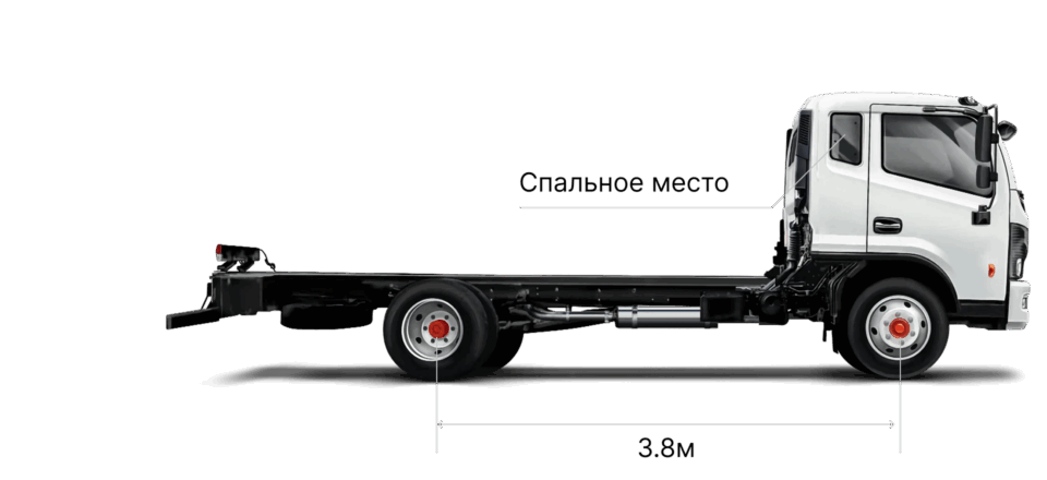 Шасси Dongfeng C100S