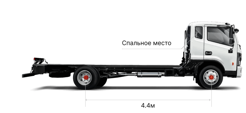 Шасси Dongfeng C100M
