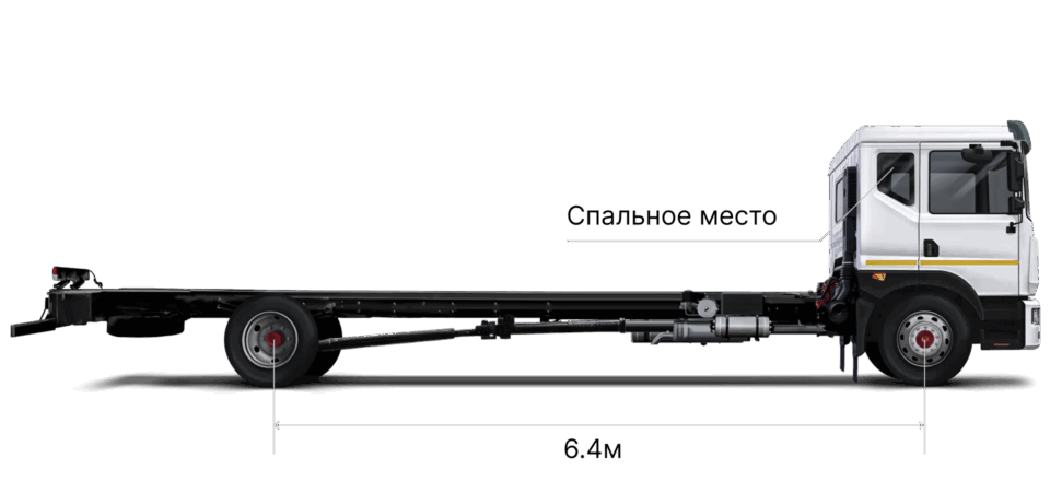 Шасси Dongfeng C180LA/C180LS