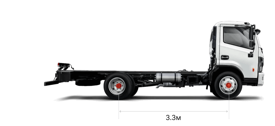 Шасси Dongfeng C100T