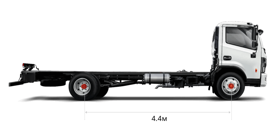 Шасси Dongfeng C100M