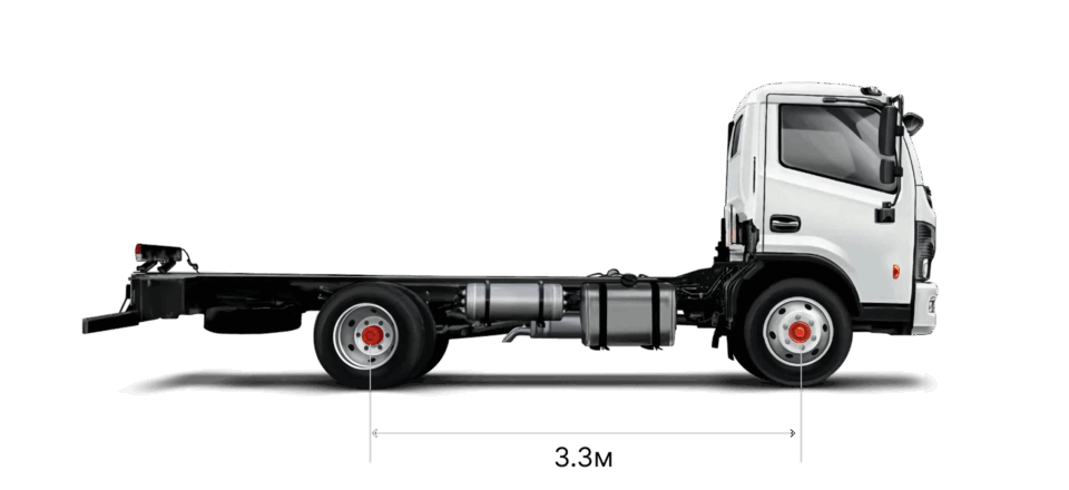 Шасси Dongfeng Z35N / Z35N AMT