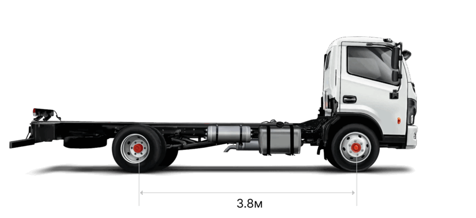 Шасси Dongfeng Z35L / Z35L AMT