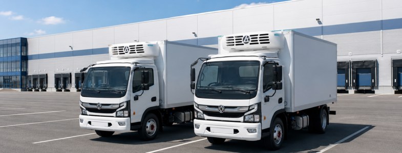 Рефрижераторы Элинж для грузовых перевозок: выбор и монтаж на Dongfeng